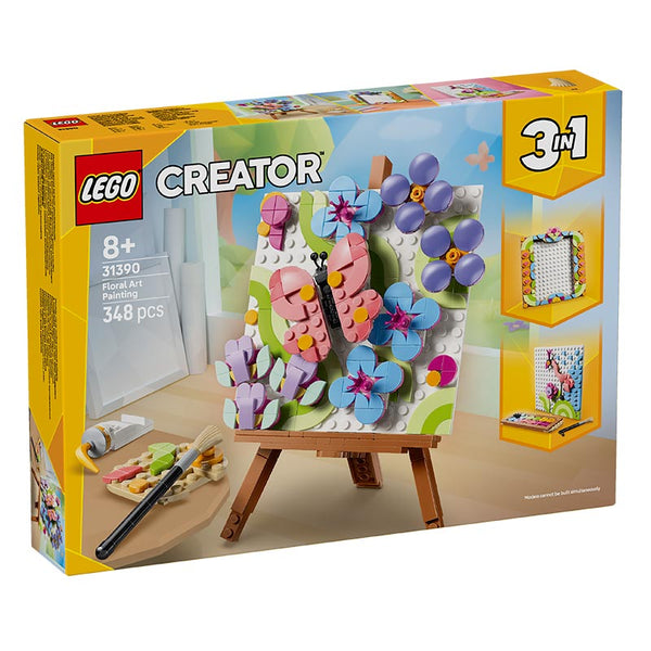 LEGO® Creator 3 in 1 Floral Art Painting (31390)