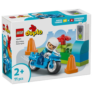 LEGO® DUPLO® Blue Police Motorcycle (10471)