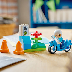 LEGO® DUPLO® Blue Police Motorcycle (10471)