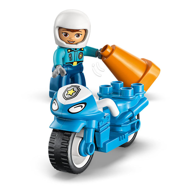 LEGO® DUPLO® Blue Police Motorcycle (10471)