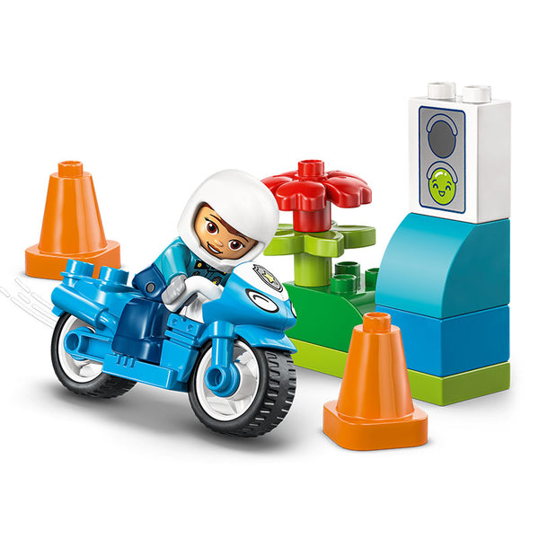 LEGO® DUPLO® Blue Police Motorcycle (10471)