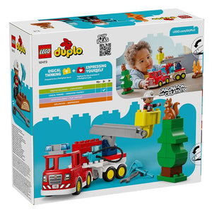 LEGO® DUPLO® Fire Engine with Hose and Firefighter (10473)