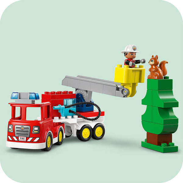 LEGO® DUPLO® Fire Engine with Hose and Firefighter (10473)