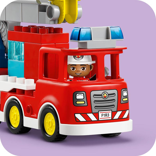 LEGO® DUPLO® Fire Engine with Hose and Firefighter (10473)