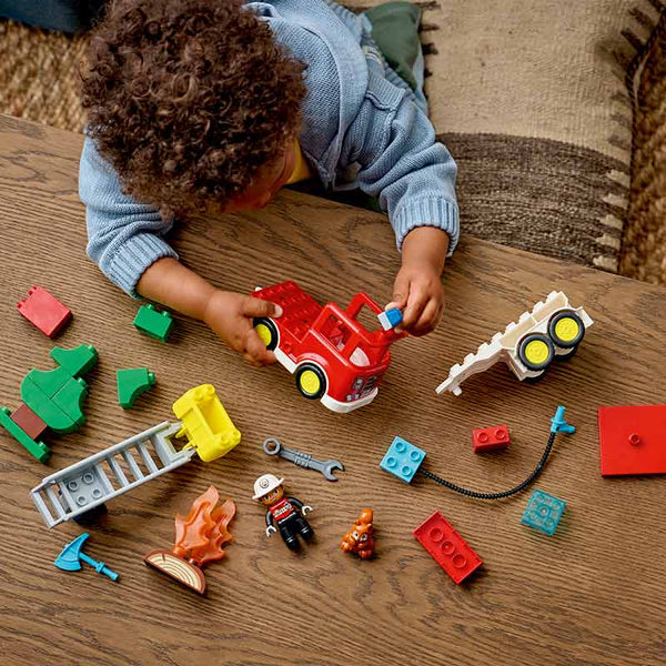 LEGO® DUPLO® Fire Engine with Hose and Firefighter (10473)