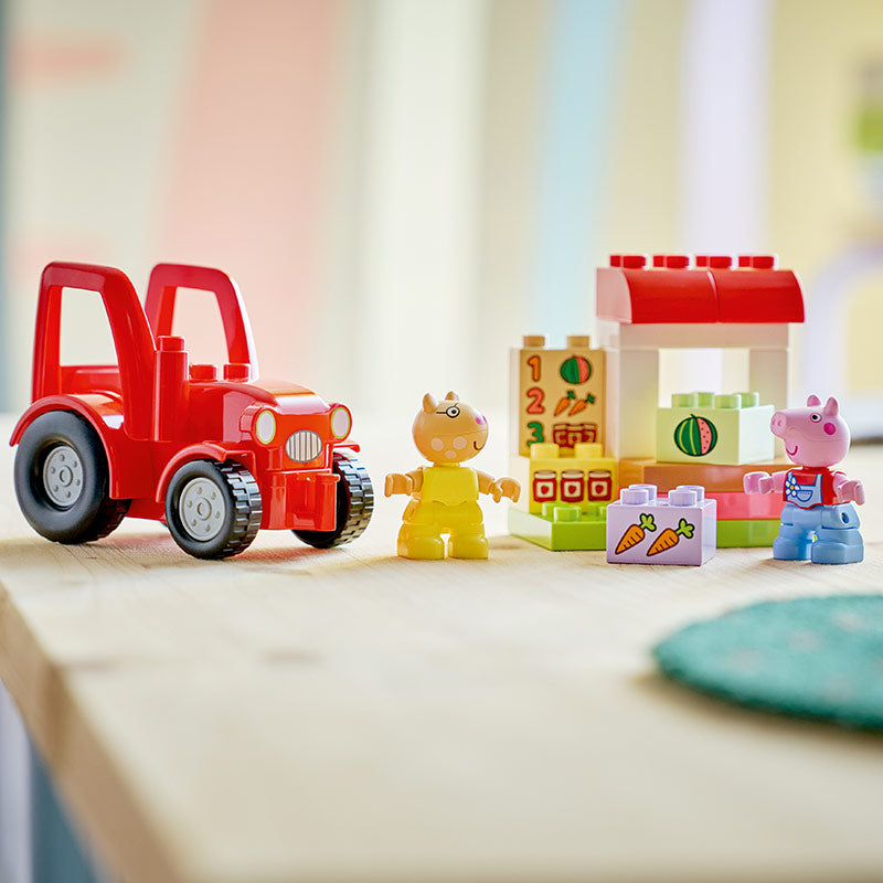 LEGO® DUPLO® Peppa Pig Tractor and Market (10468)