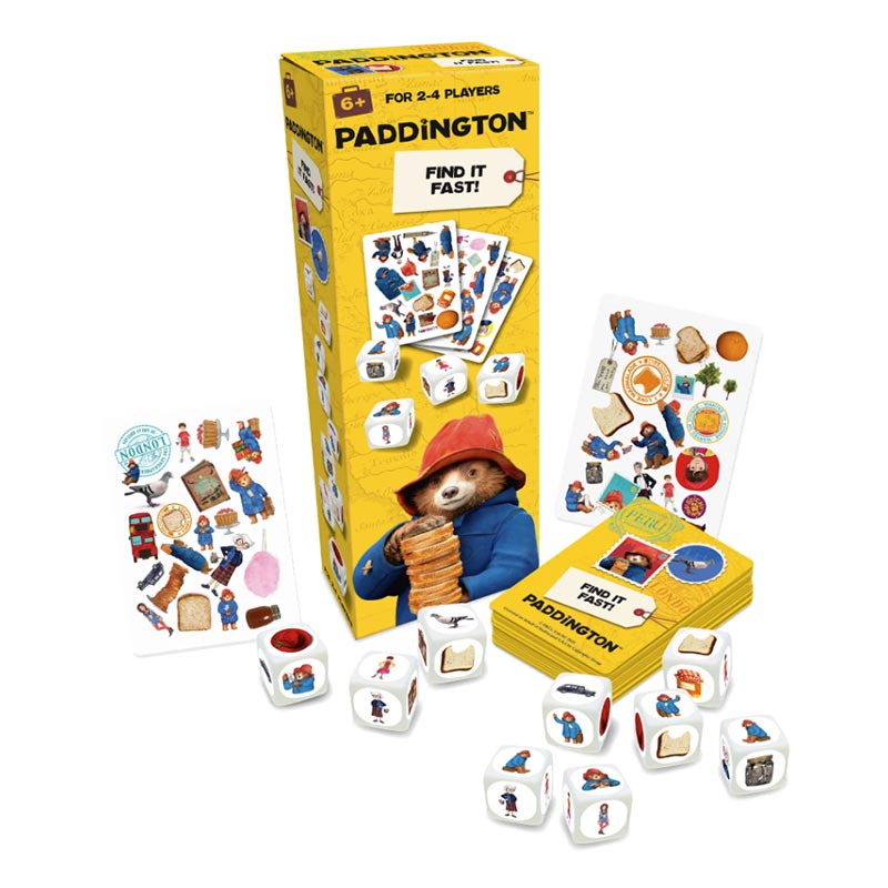 Paddington Bear Find it Fast Family Matching Game