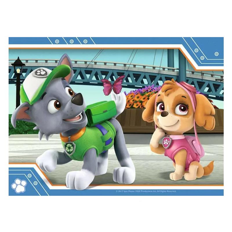 Ravensburger Paw Patrol 4 In A Box Jigsaw Puzzle Box