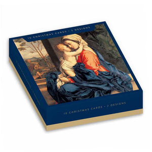 The Virgin & Child Embracing Christmas Cards (Pack of 10)