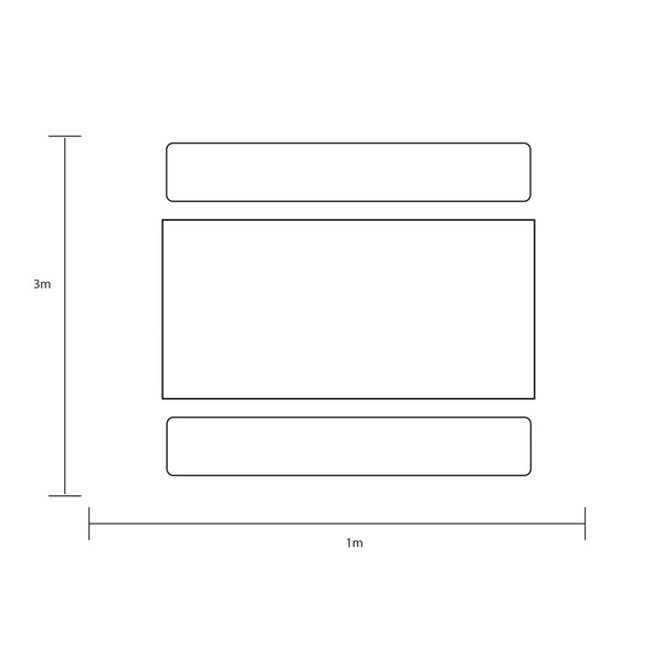 Footprint for Hartman Toca Bar Football Set
