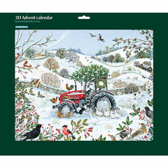 Woodmansterne Farm Christmas 3D Paper Advent Calendar