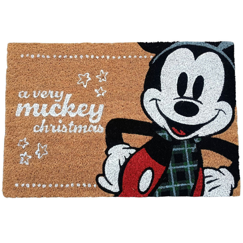 Mickey Christmas Doormat