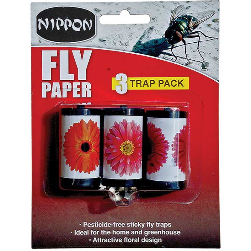 Nippon Fly Paper Trap (Pack of 3) image 0