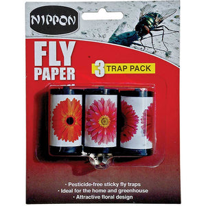 Nippon Fly Paper Trap (Pack of 3) image 0