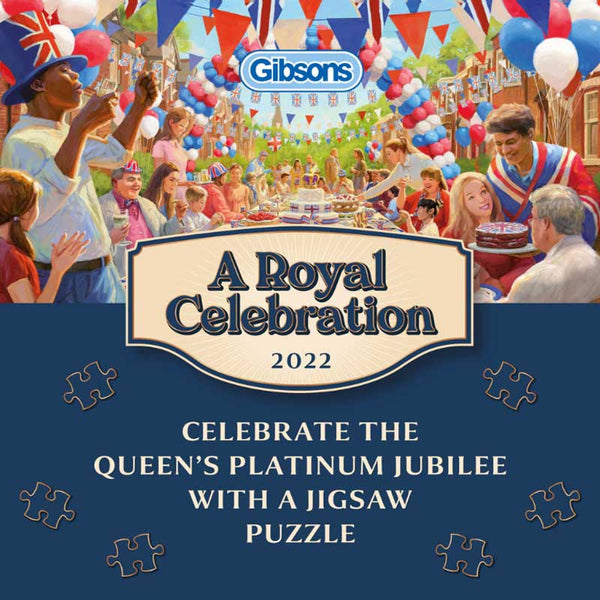 Gibsons Royal Celebrations Platinum Jubilee 2022 4 x 500 Piece Jigsaw Puzzles image 3