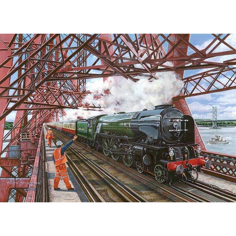 House of Puzzles Crossing The Forth Big 500 Piece Jigsaw Puzzle image 0