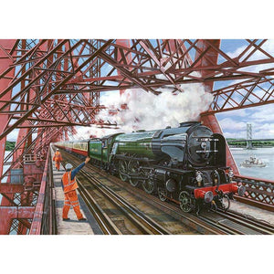 House of Puzzles Crossing The Forth Big 500 Piece Jigsaw Puzzle image 0