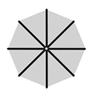 Sturdi Plus 3m Aluminium Round Crank & Tilt Parasol, Taupe image 5