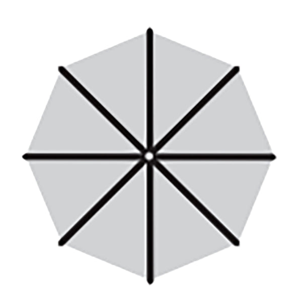 Sturdi Plus 3m Aluminium Round Crank & Tilt Parasol, Taupe image 5