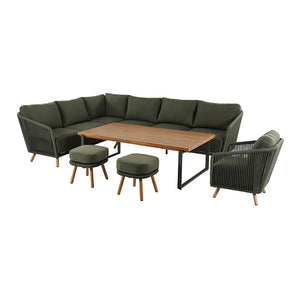 Hartman Eden L-Shaped Corner Sofa Set with Rectangular Table image 7