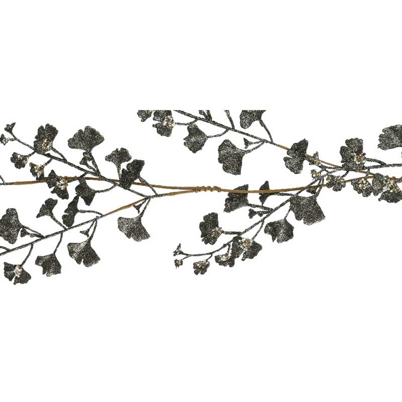 Everlands Glitter Leaf Garland (Assorted Designs) image 0