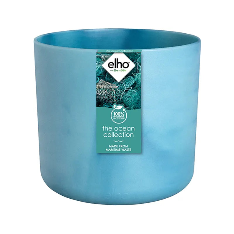 elho® Ocean Collection Round 16cm Atlantic Blue Pot image 0