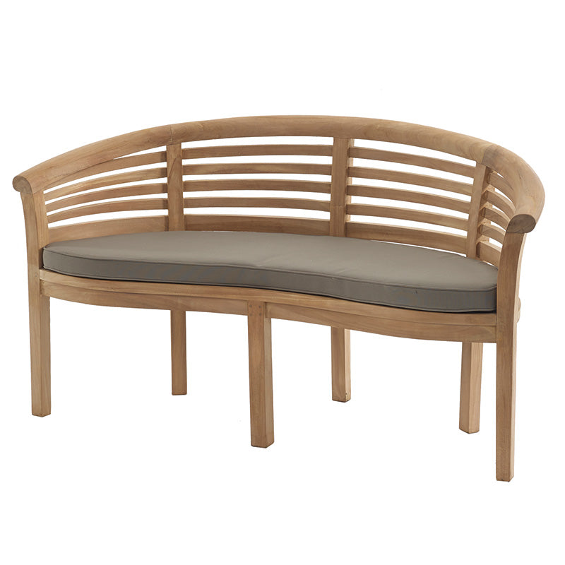 Bramblecrest Banana Garden Bench Cushion - Taupe image 0