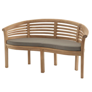 Bramblecrest Banana Garden Bench Cushion - Taupe image 1