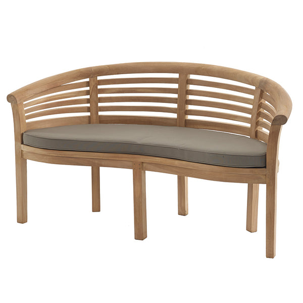Bramblecrest Banana Garden Bench Cushion - Taupe image 1