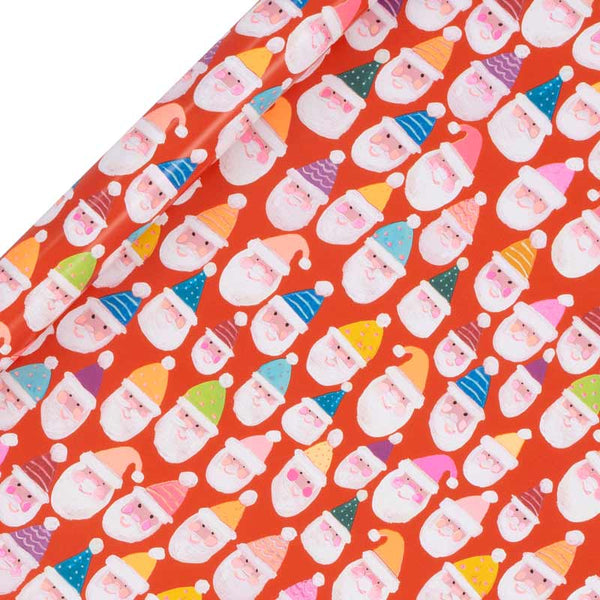 Glick Father Christmas Gift Wrap (4m) image 0