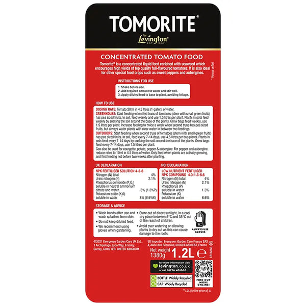 Levington Tomorite Concentrated Tomato Food image 4