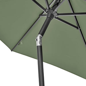 Platinum Riva 2.5m Round Crank & Tilt Parasol – Olive image 4