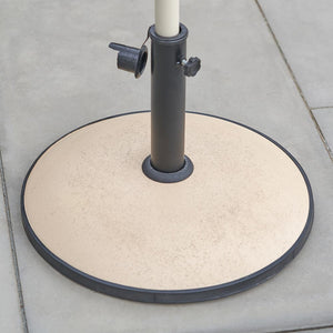 Platinum Piemonte 15kg Concrete Parasol Base in Sandstone image 0