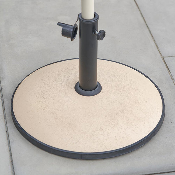 Platinum Piemonte 15kg Concrete Parasol Base in Sandstone image 0