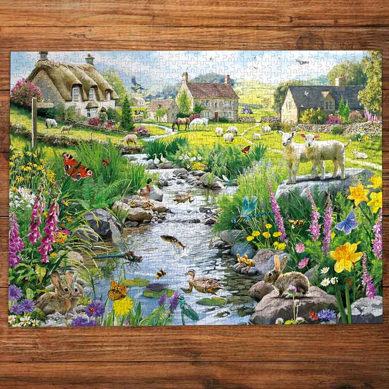 Gibsons Babbling Brook 500XL Piece Puzzle image 0