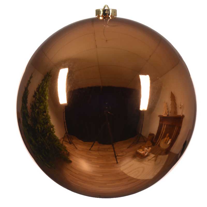 Decoris XL Shatterproof Bauble in Red Copper image 0