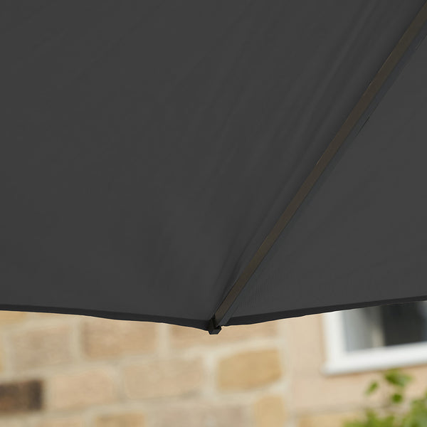 Platinum Riva 3.5m Round Crank Parasol – Anthracite image 3