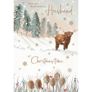 Nigel Quiney Highland Cattle Christmas Card image 0