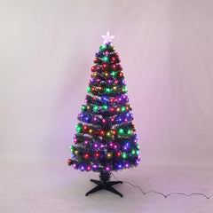Festive Colour Changing Fibre Optic Tree - 4ft image 0