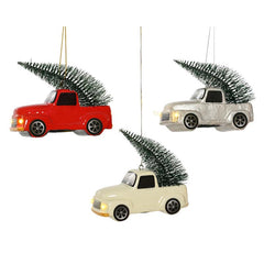 Decoris Battery-Operated Flashing Car (Assorted Designs) image 0