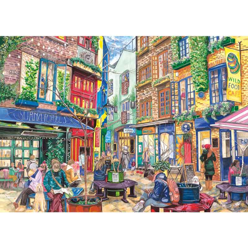 Gibsons Neal's Yard 1000 Piece Jigsaw Puzzle image 0