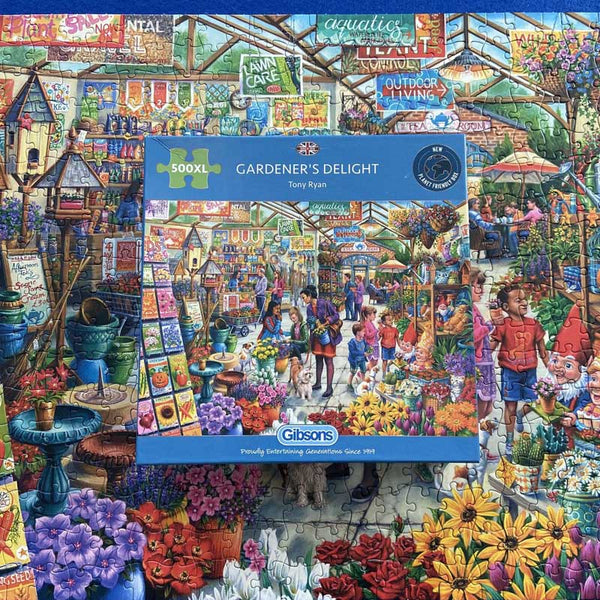 Gibsons Gardener's Delight 500 XL Piece Jigsaw Puzzle image 2