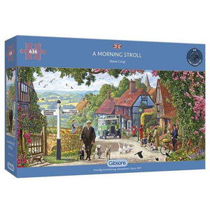 Gibsons A Morning Stroll 636 Piece Jigsaw Puzzle image 1