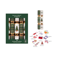 Harvey &amp; Mason 10 Tree &amp; Wreath Crackers image 0