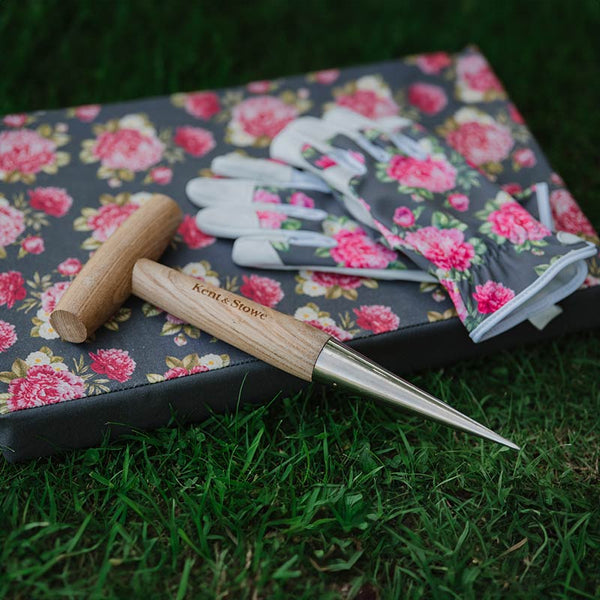 Kent & Stowe Premium Leather Gardening Gloves Peony image 3