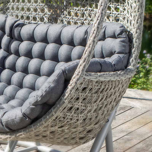 Hartman Heritage Double Hanging Egg Chair - Ash with Slate Cushion image 3
