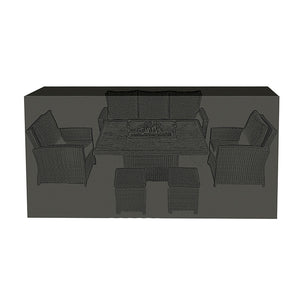 Supremo Cover for Woven 3-Seat Sofa Lounge Dining Set, 305 x 160cm image 0