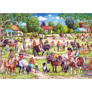 Gibsons Shetland Pony Club 1000 Piece Jigsaw Puzzle image 0