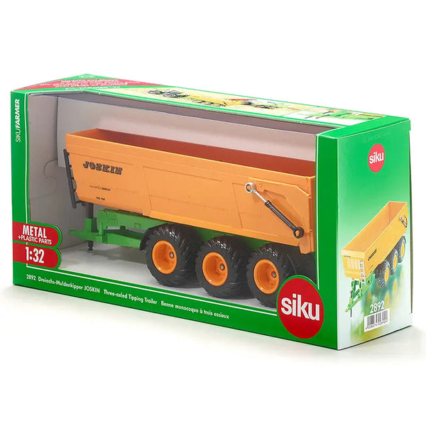siku 2892 Joskin Triple-Axle Tipping Trailer 1:32 image 1