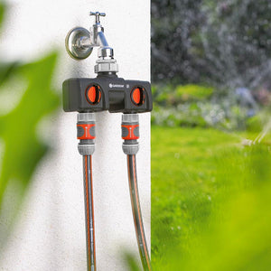 GARDENA Twin Tap Connector 2 Channel Distributor image 2